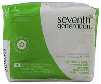 Seventh Generation: Ultra-Thin Pads Super Long With Wings, 16 ct (3 pack)