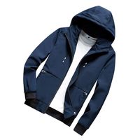 F_Gotal Mens blazer Men's Cloud Cap Lightweight Rain Jacket