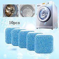 LEANO 10Pcs Washing Machine Deep Cleaning Descaler Washing Machine Tank Cleaning Sheet Washing Machine Cleaners