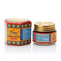 5-Pack 19.4g Tiger Balm Red White Ointment for Muscular Pain Relief Headache Stuffy Nose (Red)
