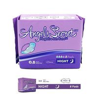 Angel’s Secret™ Night Sanitary Napkins (8 Pads)