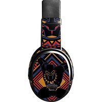 Skinit Decal Audio Skin for Skullcandy Crusher Wireless - Officially Licensed Marvel/Disney Black Panther Tribal Print Design