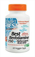 Doctor's Best - Benfotiamine/Alpha Lipoic Acid 150 mg/300 mg - 60 Vegetarian Capsules