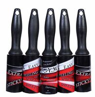 B.A.M Professional lint Roller with Spiral Sheets, Extra Sticky pet Roller, 5 Rollers, 60-Sheets/Roller(300 Sheets Total), Extra Stickiness and Easy Peeling Guaranteed