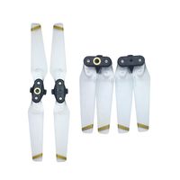 For DJI SPARK, Iusun 1 Pairs 4730F Propellers Quick-release Foldable Transparent Blades (White)