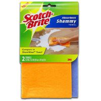 Scotch Brite Absorbent Shammy Towel - 2 Pack