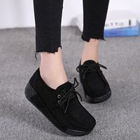 Neartime Women Shoes, Spring/Autumn Women Hollow Round Head Flat Breathable Leisure Shake Sports Shoes