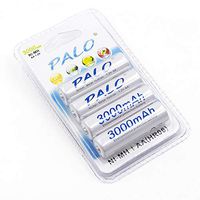 AA Rechargeable Batteries 3000 Mah, High-Capacity Ni-MH Rechargeable Batteries Lasting and Low Self-Discharge,AA3000mAh4Pack