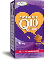 Enzymatic Therapy SMART Q10 CoQ10 100 mg, Maple Nut Flavored, 30 Chewables