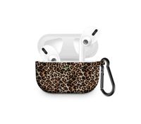 MEIQING Cool Leopard for Airpods Pro Case with Keychain Soft Case Shockproof Cover for Airpods Pro Charging Case Earphones Accessorie Great Gift
