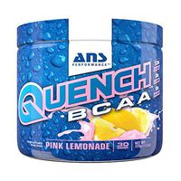 ANS Performance Quench BCAA (30 Servings, 13.2 oz) Post Workout Recovery Powder Supplement - Sugar Free, Vegan Fermented 2:1:1 BCAAs | Branched Chain Amino Acids | Natural Electrolytes & Minerals