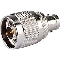 BNC Female to N-Type Male Straight RF Adapter High Quality Ships From USA