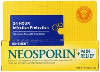 Neosporin + Pain Relief , Maximum Strength, 1 Ounce Style: 24 Hour Size: 1 Ounce Office Supply Product