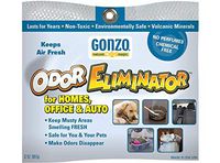 Gonzo Odor Eliminating Rocks - 32 oz - 907 Grams - Pet Cigarette Smoke Paint Garbage Odor Eliminator For Car Home Gym Bag Basement Locker Room