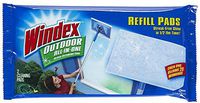 Windex Outdoor All-In-One Window Cleaner Pads Refill