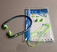 PiggiesC Jazz Band 6506 Hearing Protection 25dB Ear Plugs Reusable Noise Pack Size (5-Pair)