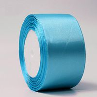 Solid Color Satin Ribbon - 1.6 Inch Wide 25 Yard Double Face Ribbon Roll as Pull Bows, Christmas Gift Knot to Wrap the Box or Floral Decoration
