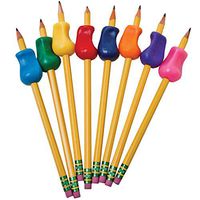 The Pencil Grip Ergonomic Writing Aid Corrective Handwriting Corrector Colors May Vary (12 Pack)