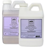 Natural Liquid Laundry Detergent Refill, 64-Load (64 fl. Oz) + Liquid Laundry Fabric Softener 64 Oz. Refill - The Good Home, Scent - Lavender
