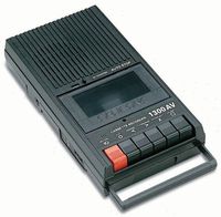 Cassette Player & Recorder 1 Jack 500M Watt Built-In Microphone