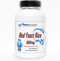 Red Yeast Rice 900mg // 180 Capsules // Pure // by PureControl Supplements