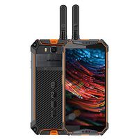 Armor 3T Rugged Cell Phones Unlocked, Walkie Talkie IP68 Waterproof Smartphone, 10300mAh Big Battery, 5.7" FHD+, 4GB+64GB, Android 8.1 Dual 4G Global Version Compass, GPS+Glonass, NFC (Orange)
