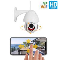 Security Camera Wireless 5X Zoom Tilt Outdoor HD 1080P WiFi Home IR Motion Detection IP66 Weatherproof Camera (5X Zoom Tilt)