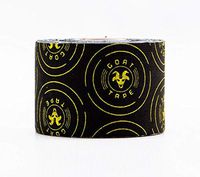 Goat Tape Kinesiology Tape, 20 Pre-Cut Strips, Black & Yellow