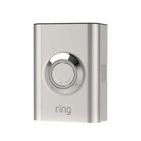 Ring Video Doorbell 2 Faceplate - Silver Metal