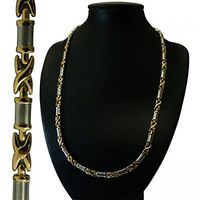 Magnetic Therapy Necklaces X-Tangle Silver and Gold