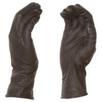 AmazonBasics Powder Free Disposable Nitrile Gloves, 6 mil, Black, Size XXL, 90 per Pack, 1-Pack
