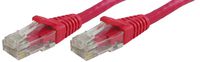 Lynn Electronics OLG20CRDR-005 Optilink CAT6 5-Feet Patch Cord, Red, 2-Pack