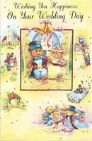 Wishing You Happiness On Your Wedding Day (w)