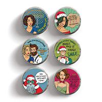 Holiday Marijuana Gifting Tins | Christmas Hanukkah Hostess Gift Party Favor | Cannabis Humorous Fun Gift | Weed Edibles Stocking Stuffer Box (12 Qty (Set 2 x 2))