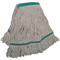 O'Cedar Commercial 97177 MaxiClean Loop-End Mop, Large, White (Pack of 12)