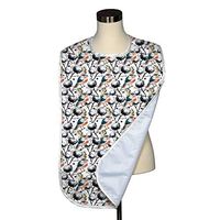 Animal Collection Adult Bib - Covered with Care Assorted Prints Available! (Pretty Bird in Branches)