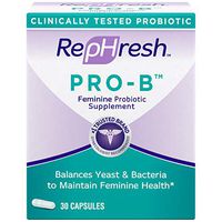 RepHresh Pro B Probiotic Supplement for Women, 30 Oral Capsules