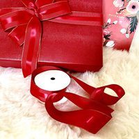 Red Faux Leather Gift Wrap Paper for Large Gifts, 5 Sheets Each 31 Inches by 43 Inches, Thick, Textured, Embossed Animal Print Premium Paper for Gift Wrapping Christmas Presents, for Crafts, Décor