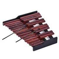 25 Note Wooden Xylophone Percussion Educational Musical Instrument Gift with 2 Mallets