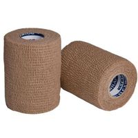 Covidien 4583C Kendall Cohesive Stretched Bandage, 3" x 5 yd. Size, Tan (Pack of 24)