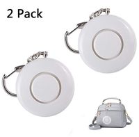 Personal Alarm,2 Pack 120 dB SOS Emergency Personal Alarm Keychain Self Defense for Elderly Kids Women Adventurer Night Workers Anti-Theft Alarm Bag Decoration with LED Flashlight