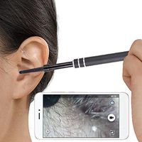 SISHUINIANHUA 2-in-1 USB Ear Cleaning Endoscope HD Visual Ear Spoon Multifunctional Earpick with Mini Camera Ear Health Care Cleaning Tool