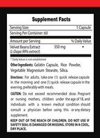 Mood Mood Mood Support - Velvet Beans Extract - Increase Energy Sex Drive and LIBIDO - Natural Mood and Energy ENAHNCER - Velvet Bean Whole - 1 Bottle (60 Capsules)