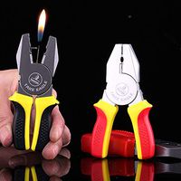 New 1PCS Novel Funny Pincer Pliers Butane Gas Lighter Windproof Lighter Gift