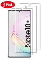 [3 Pack]TopACE for Samsung Galaxy Note 10 Plus/Note 10+ 5G/Note 10+ Screen Protector, [Compatible with in-Display Fingerprint Sensor] HD [Touch Sensitive] [TPU Film] with Lifetime Replacement Warranty