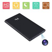 TTCDBF  HD1080P 5000mhA Portable Power Bank hidden Camera 12 Hour Continuous Video Recording Nanny Cam Home and Office Security spy Camera, Recording Video While Charging Night Vision no WiFi。