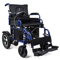 YOLANDEK Foldable Motorized Wheelchair Electric Power Wheelchair - Lightweight and Durable - Weighs only 35KG with Battery - Supports 120KG