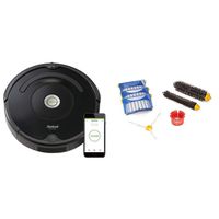 iRobot Roomba 675 Robot Vacuum with Roomba 600 Series Replenishment Kit