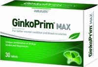 Ginkoprim Max N30 for Better Mental Condition and Blood Circulation + Magnesium