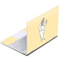 MightySkins Skin Compatible with Google Pixelbook - Chubby Selfie | Protective, Durable, and Unique Vinyl Decal wrap Cover | Easy to Apply, Remove, and Change Styles | Made in The USA